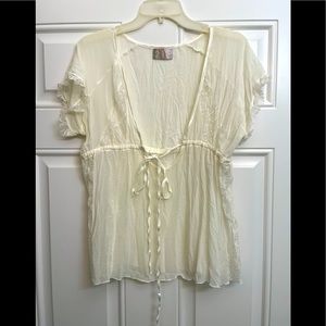 See through women’s top